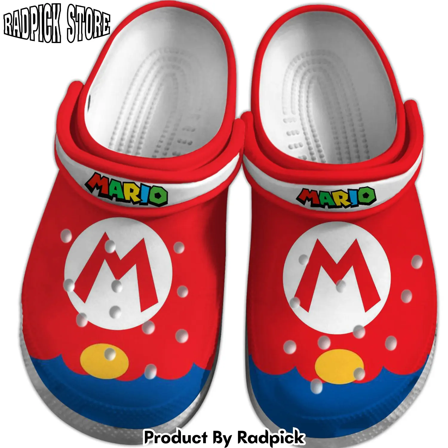 Radpick super mario game movie clogs shoes comfortable for men women rp6521052